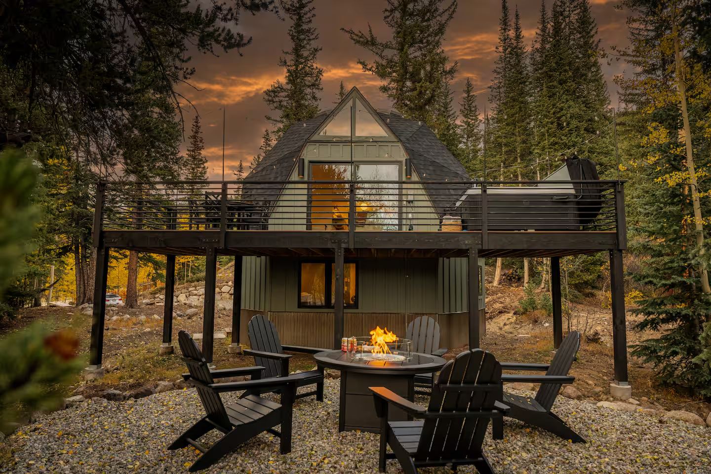 Client Airbnb property in Alma, Colorado